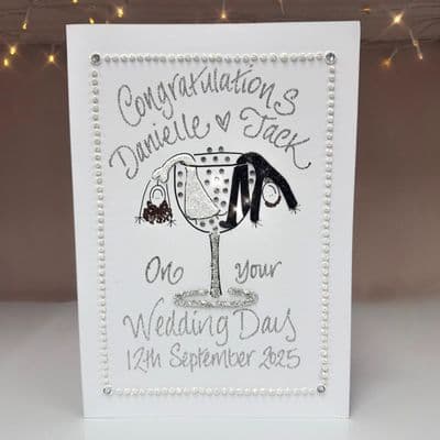 Drunk in Love Wedding Couple