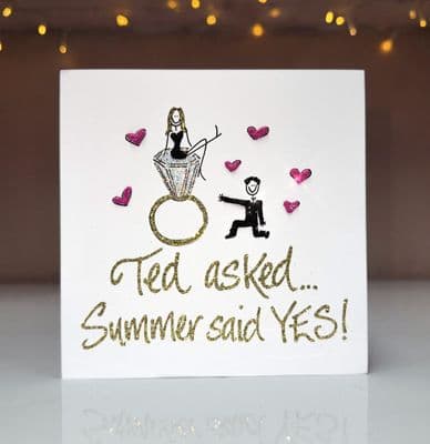 Engagement Ring Couple: Gold or Silver