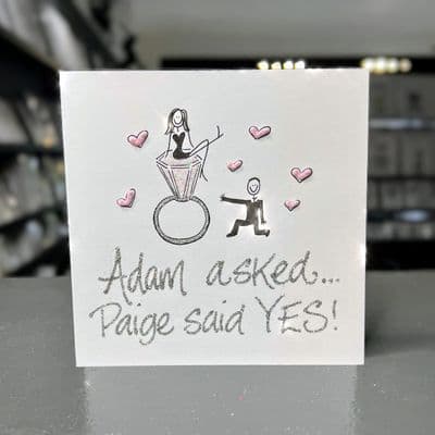 Engagement Ring Couple: Gold or Silver