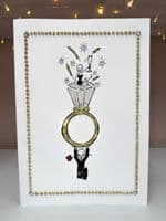 Engagement Ring Couple: Gold, Rose or Silver