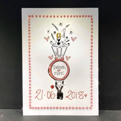 Engagement Ring Couple: Gold, Rose or Silver