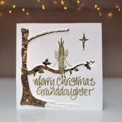 Fairy on a Branch Christmas Card