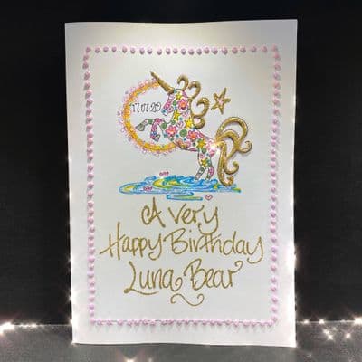 Flower Power Unicorn