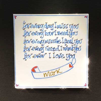 For Everyday I Miss You...