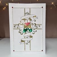 Gift Wrapped Christmas Card