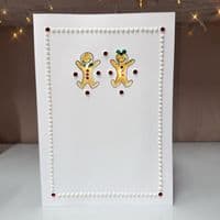 Gingerbread Couple Christmas Card