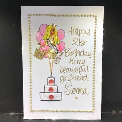 Girl on Podium: Choose Hair Colour