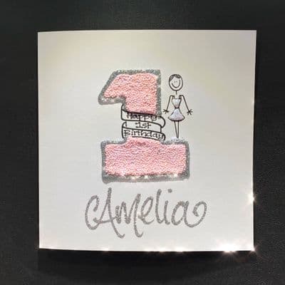 Happy 1st Birthday Pink