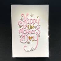 Happy 1st Mothers Day: Blue or Pink