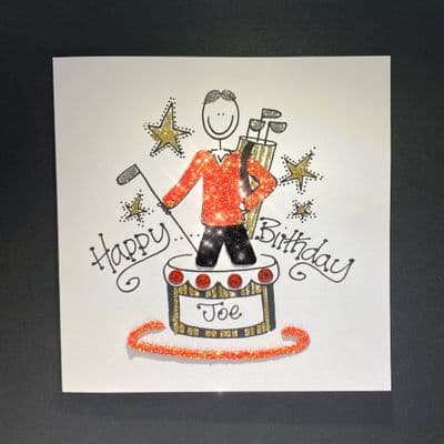 Happy Birthday Golfer