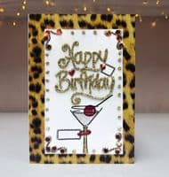 Happy Birthday Leopard Border