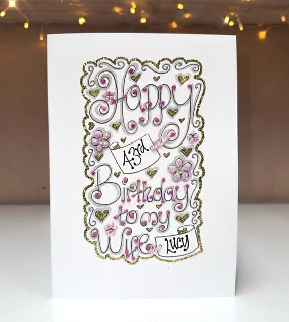 Happy Birthday to my Beautiful Wife