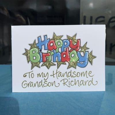 Happy Birthday with Stars