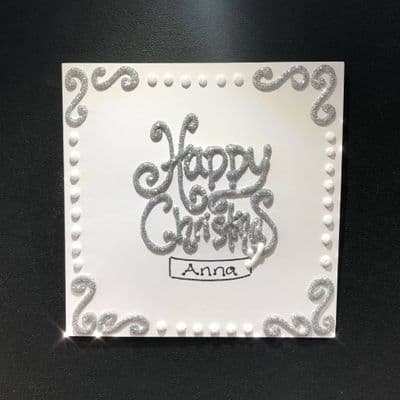 Happy Christmas Swirly: Choose Colour