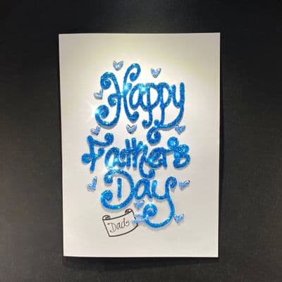 Happy Father's Day Swirly