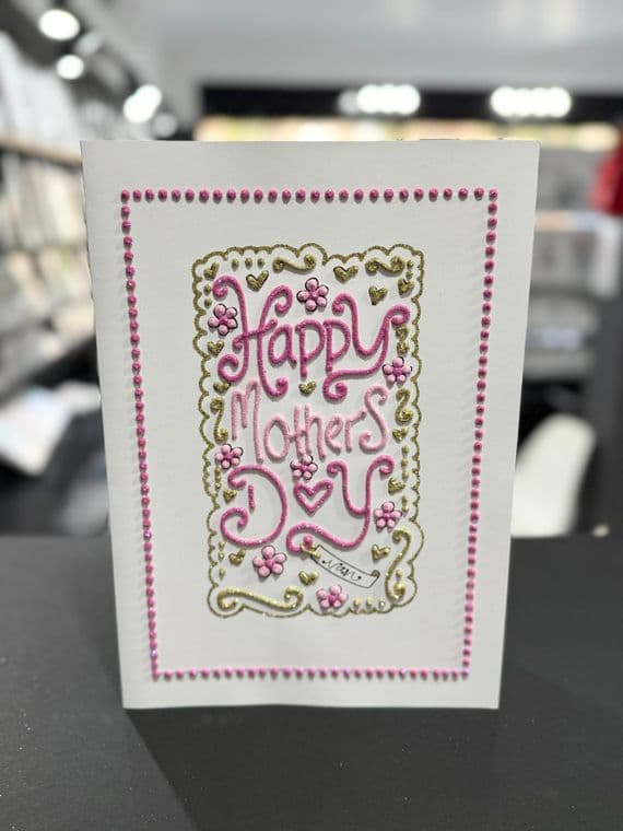 Happy Mother's Day Swirly