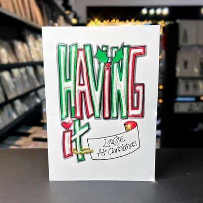 Having It Christmas Card