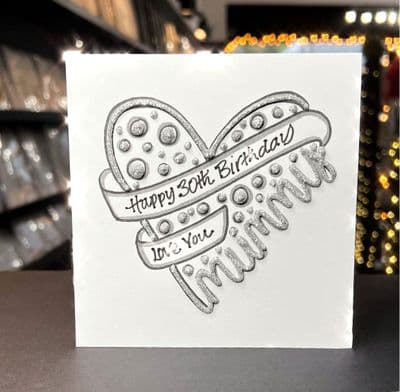 Heart Mummy: Choose any colour!