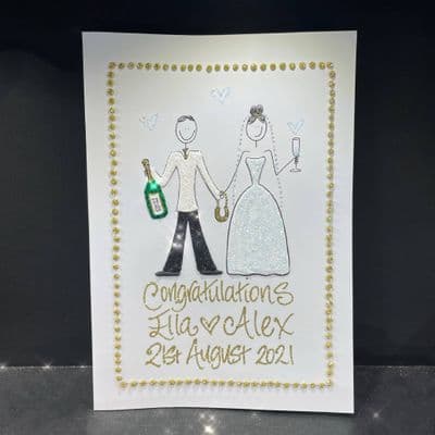 Horseshoe Wedding Couple