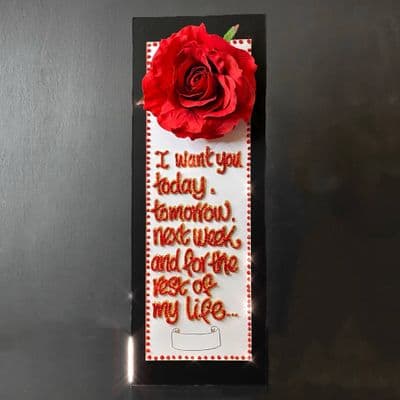 I Want You Today, Tomorrow...