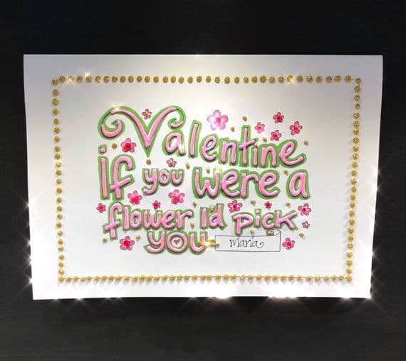 If You Were A Flower I'd Pick You