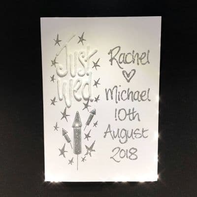 Just Wed Fireworks; Silver or Gold