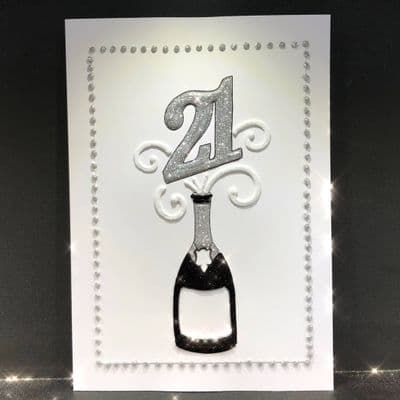 Large A4 21 Bottle; Pink or Black