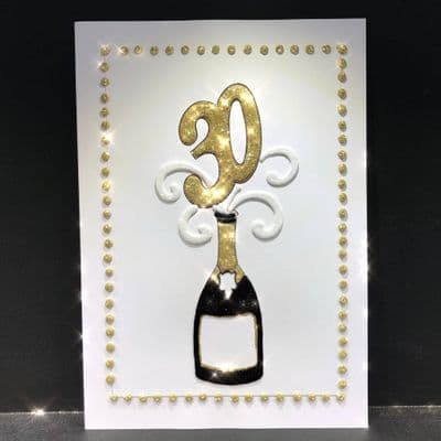 Large A4 30 Bottle; Pink or Black