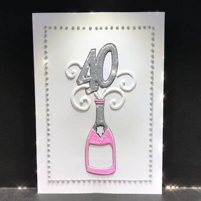 Large A4 40 Bottle; Pink or Black