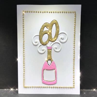 Large A4 60 Bottle; Pink or Black