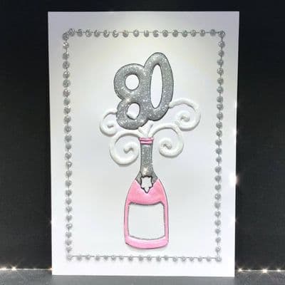 Large A4 80 Bottle; Pink or Black