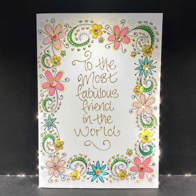 Large Flowers and Swirls