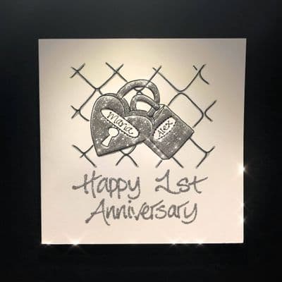 Linked Locks; Silver, Gold, Red, or Rose