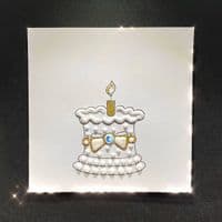 Little Bow Cake; Pink or Blue