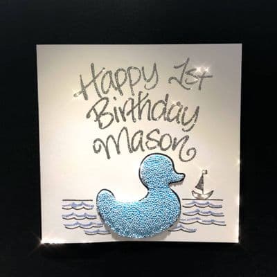 Little Duck; Blue, Pink, White or Yellow