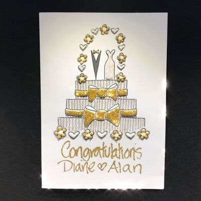 Mannequin Cake Topper: Gold, Silver or Rose