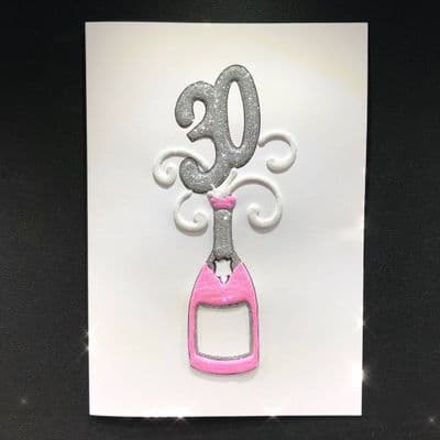 Medium A5 30 Bottle; Pink or Black