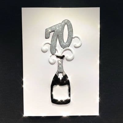 Medium A5 70 Bottle; Pink or Black