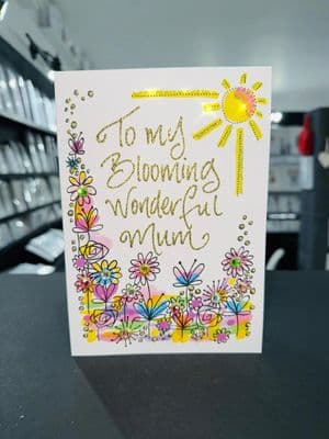 Medium A5 Sunshine and Flowers