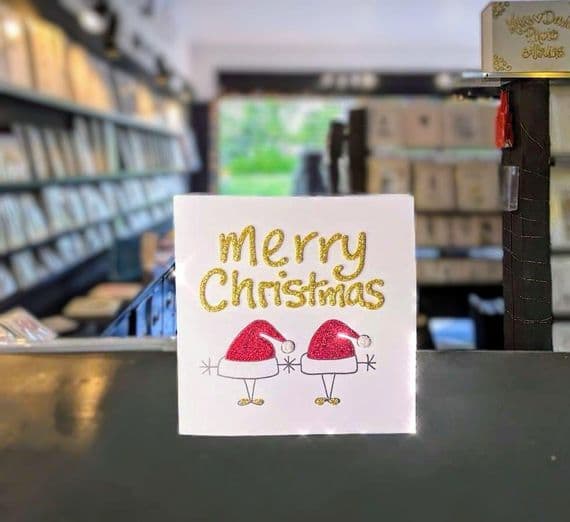 Merry Christmas with Two Hats