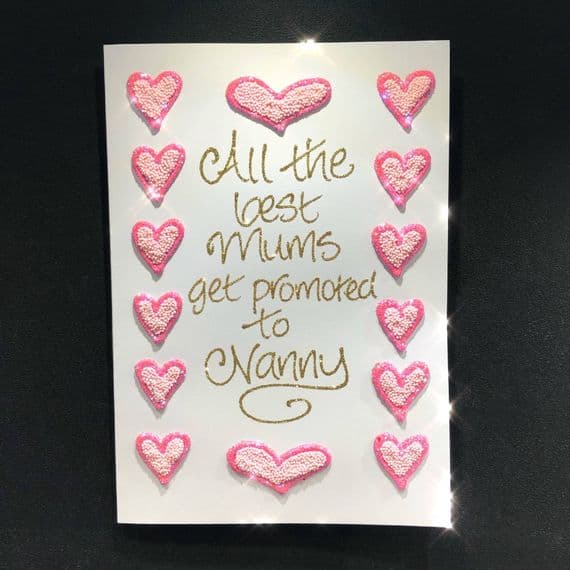 Mother's Day Pink Heart Border