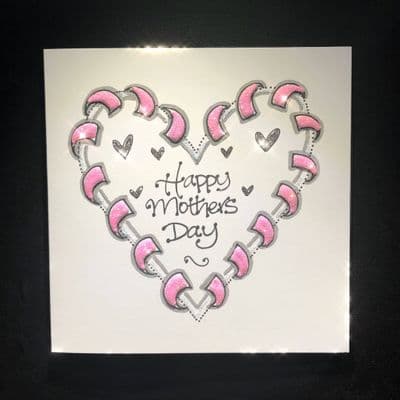 Mothers Day Heart Ribbon