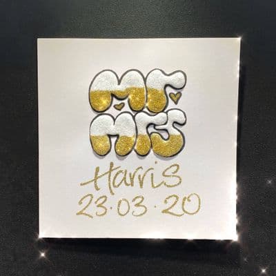 Mr & Mrs; Gold or Silver