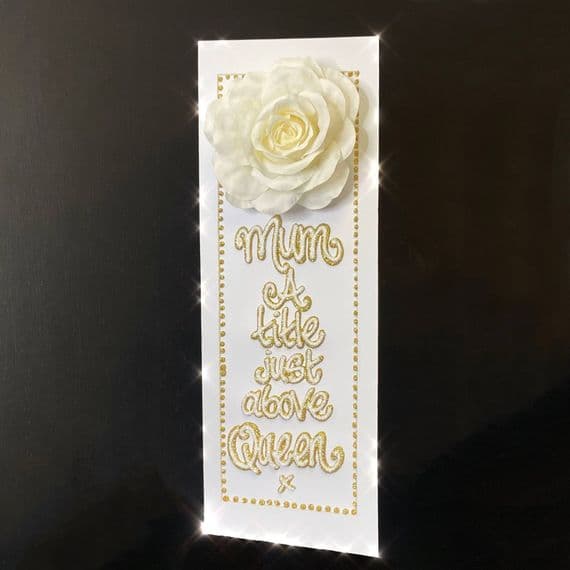 Mum A Title Just Above Queen: Pink or White