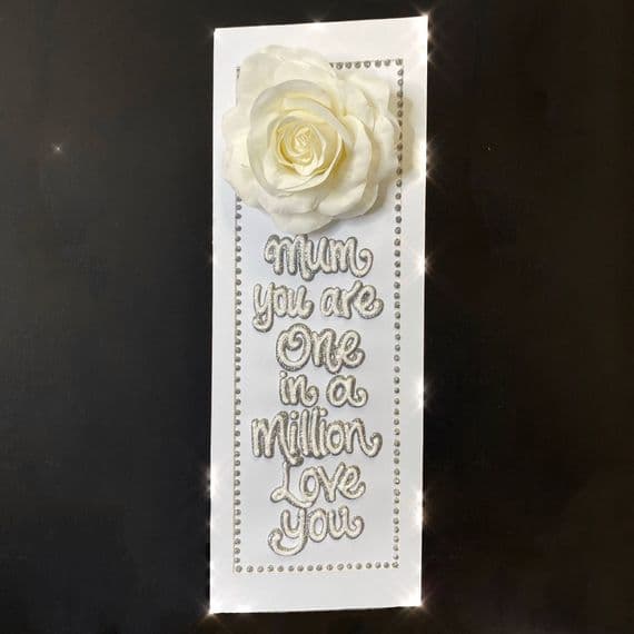 Mum You Are One In A Million I Love You; Pink or White