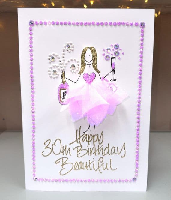 Net Dress Girl: Pink, Purple or Blue