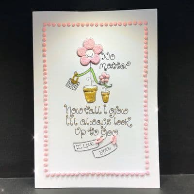 No Matter How Tall I Grow I'll Always Look Up To You