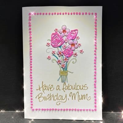 Pink Bouquet of Flowers