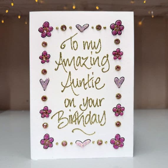 Pink Flowers & Hearts Border