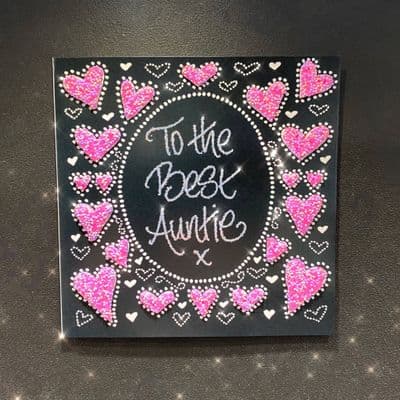 Pink Oval Heart Border